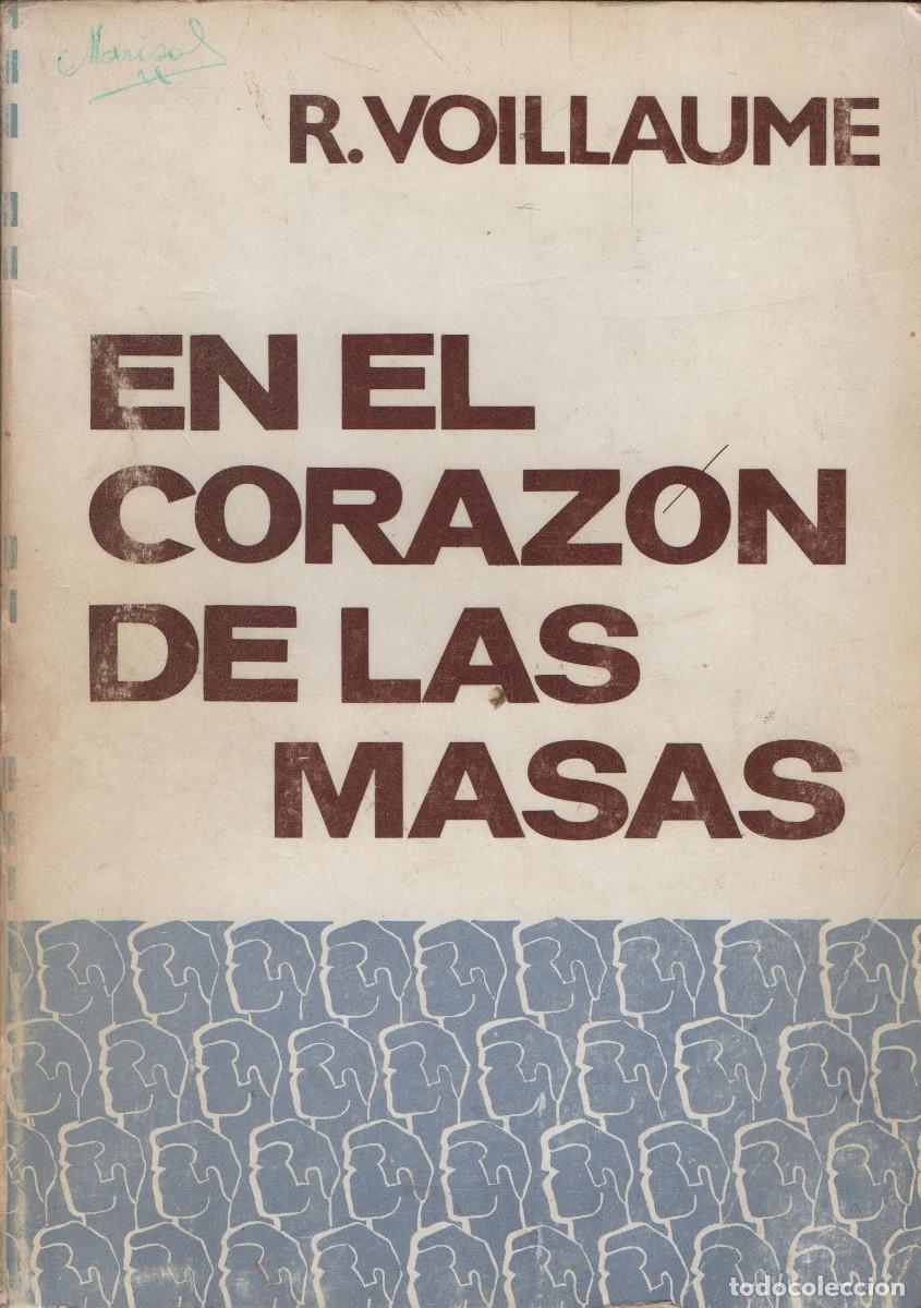 Libros de segunda mano: En el coraz&oacute;n de las masas. R.Voillaume. Studium Ediciones. 1&ordf;Edici&oacute;n. 1968. - Foto 1