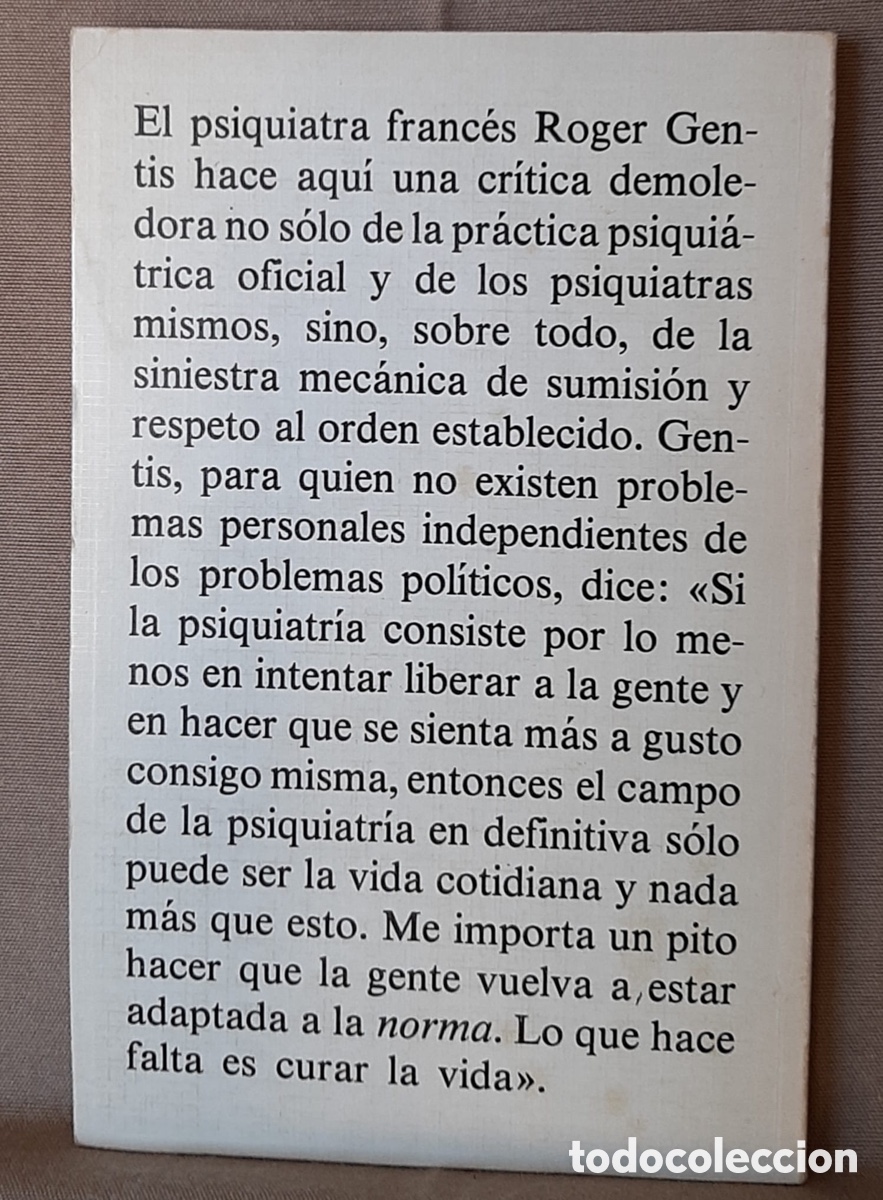 Libros de segunda mano: Curar la vida. Roger Gentis. - Foto 2
