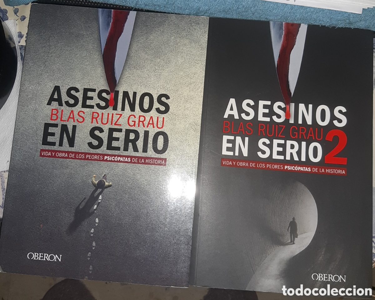 Libros de segunda mano: Asesinos en serio 1 y 2 - Foto 3