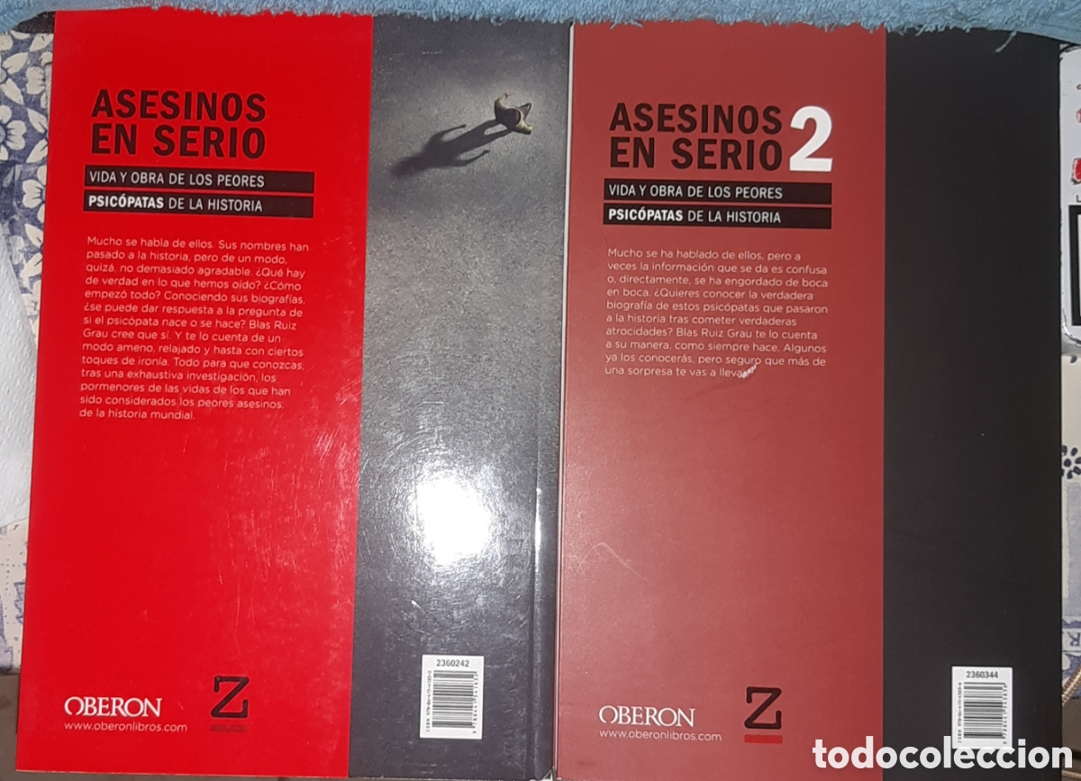 Libros de segunda mano: Asesinos en serio 1 y 2 - Foto 4