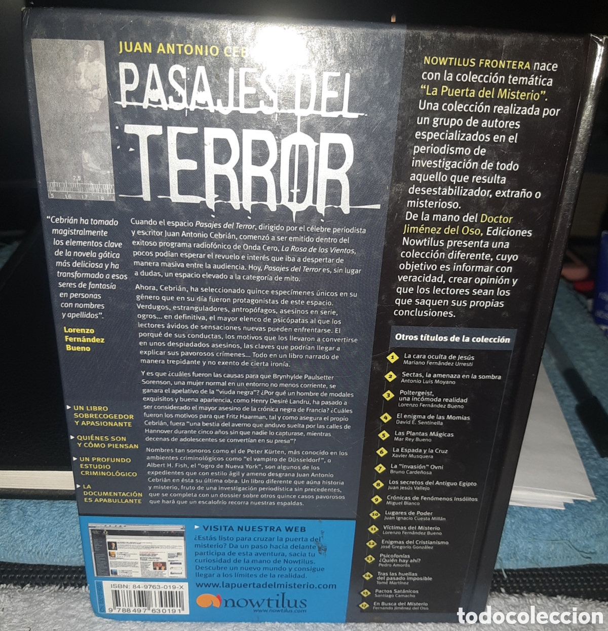 Libros de segunda mano: Pasajes del terror - Foto 2