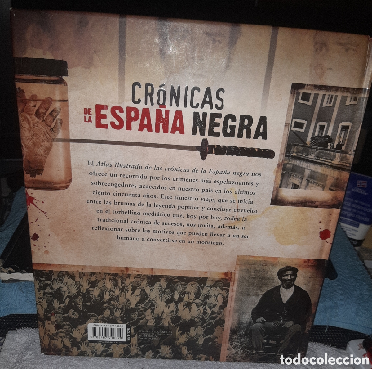 Libros de segunda mano: Cr&oacute;nicas de la Espa&ntilde;a negra - Foto 2