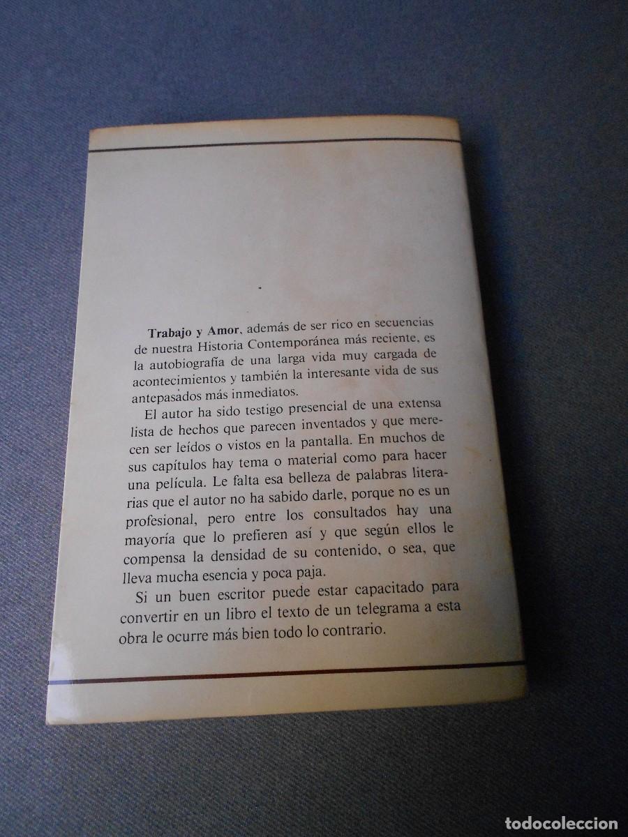 Libros de segunda mano: TRABAJO Y AMOR - Foto 4