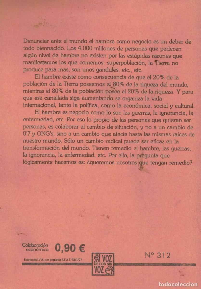 Libros de segunda mano: Sophie Bessis, El Negocio del Hambre - Foto 2