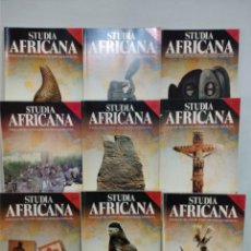 Libros de segunda mano: STUDIA AFRICANA. REVISTA ESTUDIOS AFRICANOS. NÚMEROS 2, 4-11