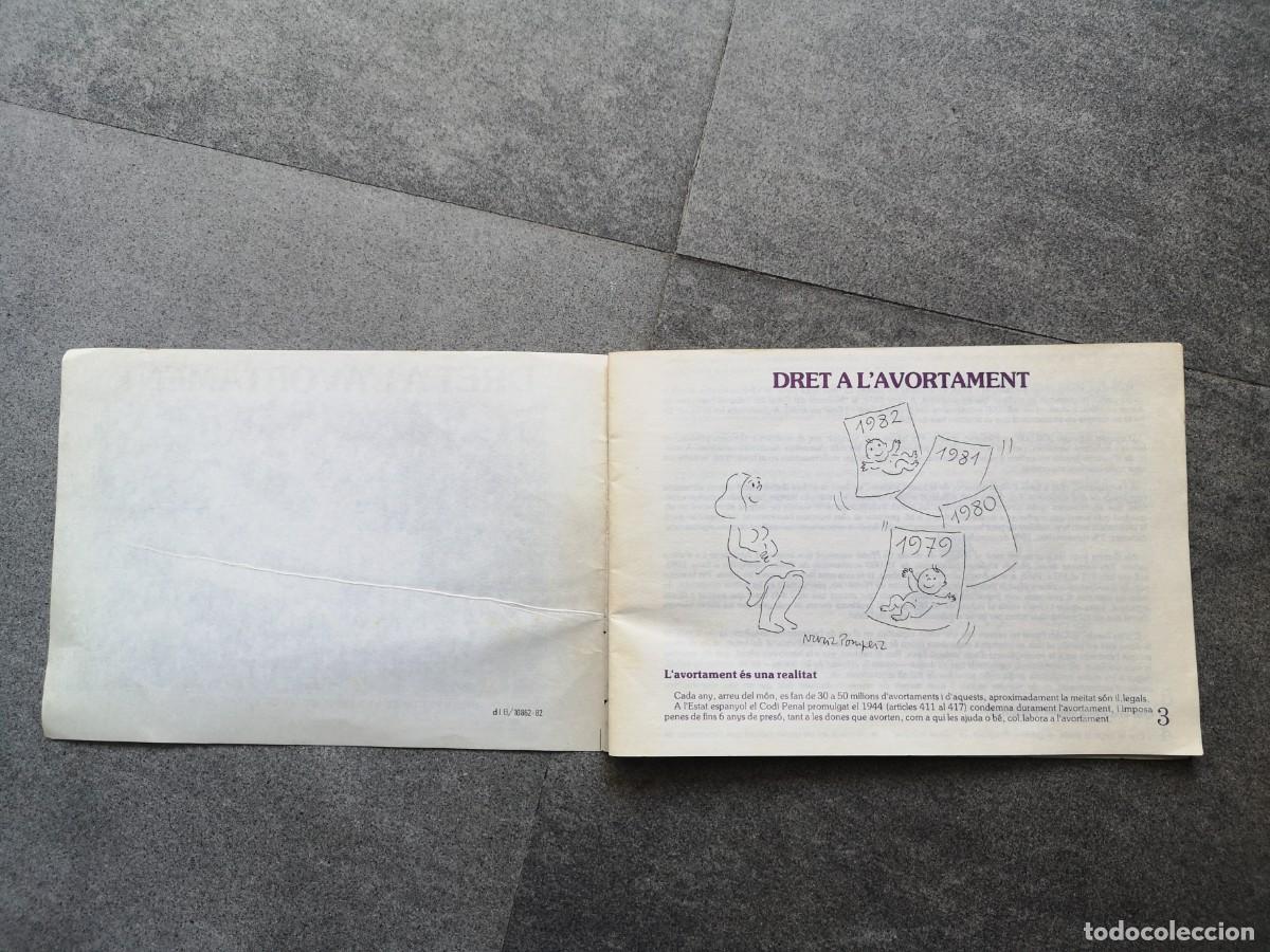 Libros de segunda mano: Dret a lavortament, 1982 - Foto 5