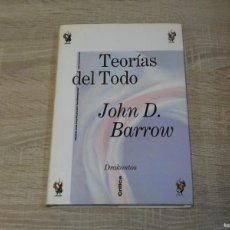 Libros de segunda mano: ARKANSAS1980 LIBRO PENSAMIENTO BUEN ESTADO JOHN D BARROW TEORIAS DEL TODO. Lote 403283884
