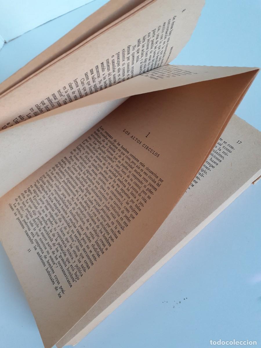 Libros de segunda mano: LA &Eacute;LITE DEL PODER. C. WRIGHT MILLS. FONDO DE CULTURA ECON&Oacute;MICA. SOCIOLOG&Iacute;A DEL PODER. - Foto 11