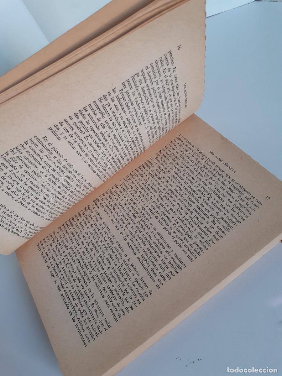 Libros de segunda mano: LA &Eacute;LITE DEL PODER. C. WRIGHT MILLS. FONDO DE CULTURA ECON&Oacute;MICA. SOCIOLOG&Iacute;A DEL PODER. - Foto 12