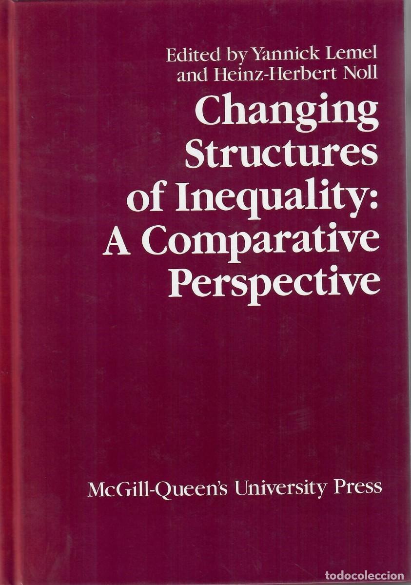 Libros de segunda mano: CHANGING STRUCTURES OF INEQUALITY: A COMPARATIVE PERSPECTIVE / VARIOS - Foto 1