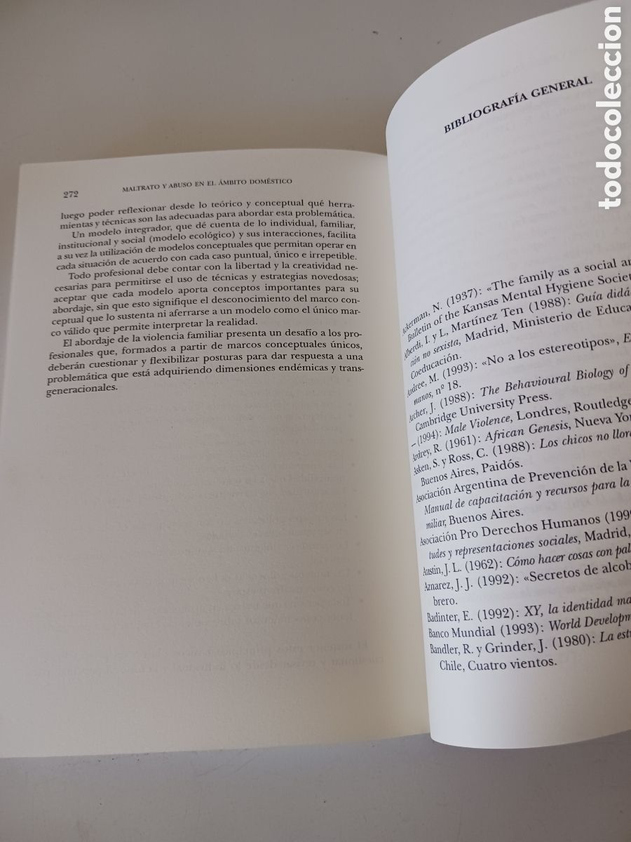 Libros de segunda mano: Maltrato y abuso en el &aacute;mbito dom&eacute;stico, Jorge Corsi, 2003 - Foto 9