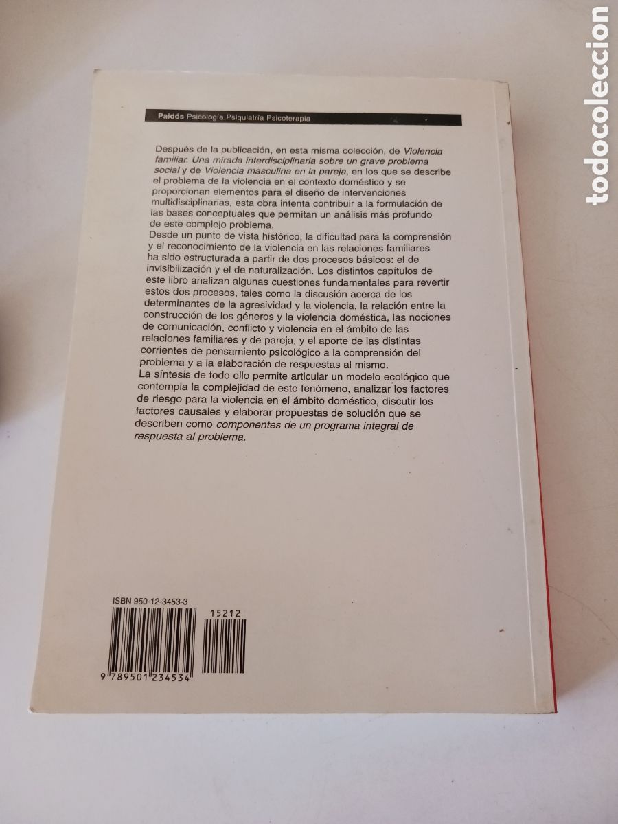 Libros de segunda mano: Maltrato y abuso en el &aacute;mbito dom&eacute;stico, Jorge Corsi, 2003 - Foto 11