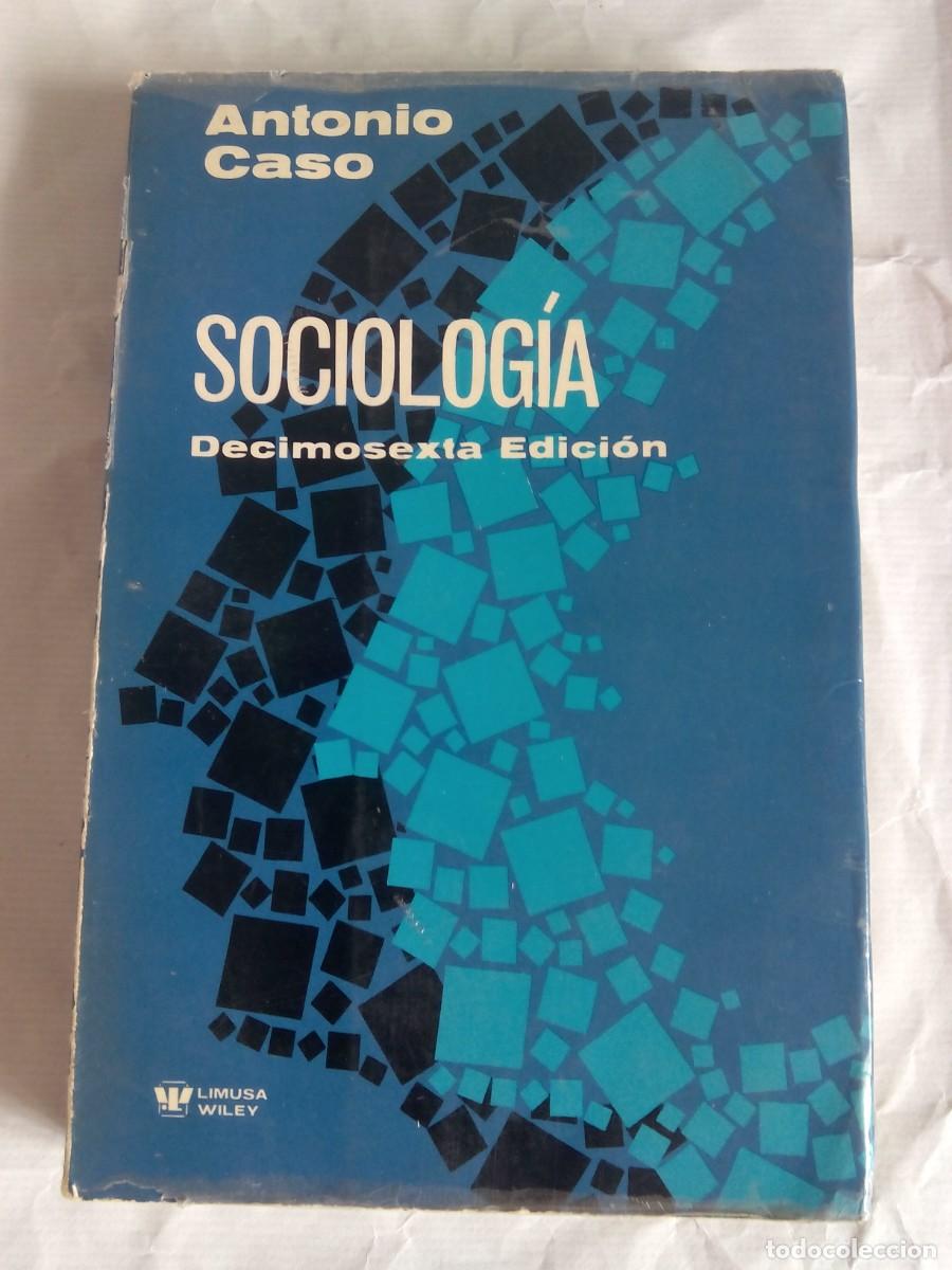 Libros de segunda mano: SOCIOLOG&Iacute;A / ANTONIO CASO - Foto 1