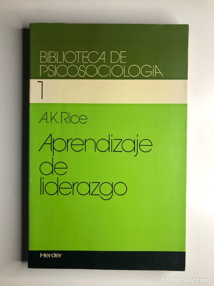 Libros de segunda mano: APRENDIZAJE DE LIDERAZGO. - Foto 1
