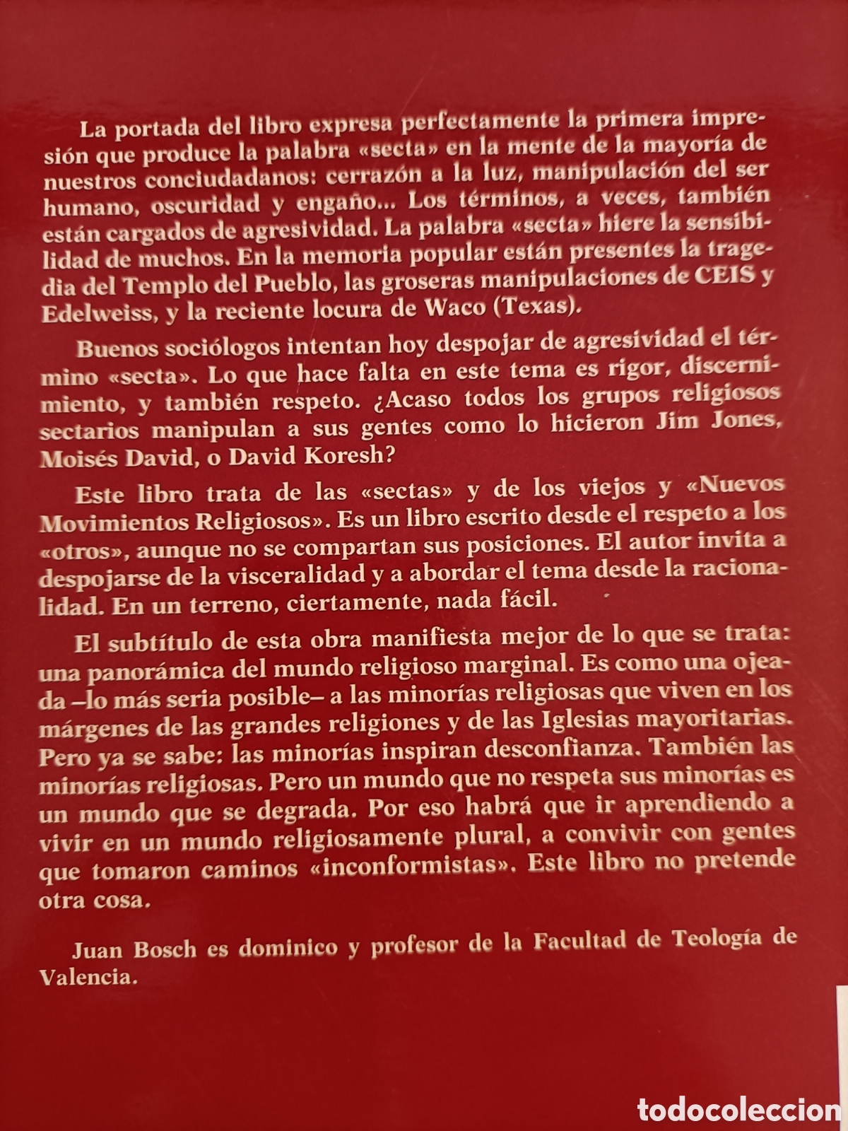 Libros de segunda mano: Para conocer las sectas. Juan Bosch. - Foto 2