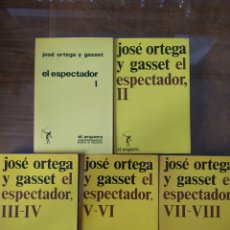 Libros de segunda mano: EL ESPECTADOR I, II, III-IV, V-VI, VII-VIII.
