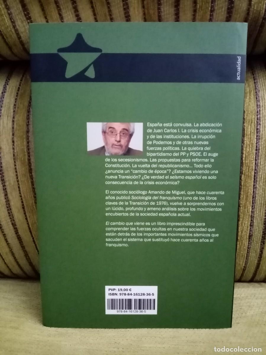Libros de segunda mano: EL CAMBIO QUE VIENE - Foto 3