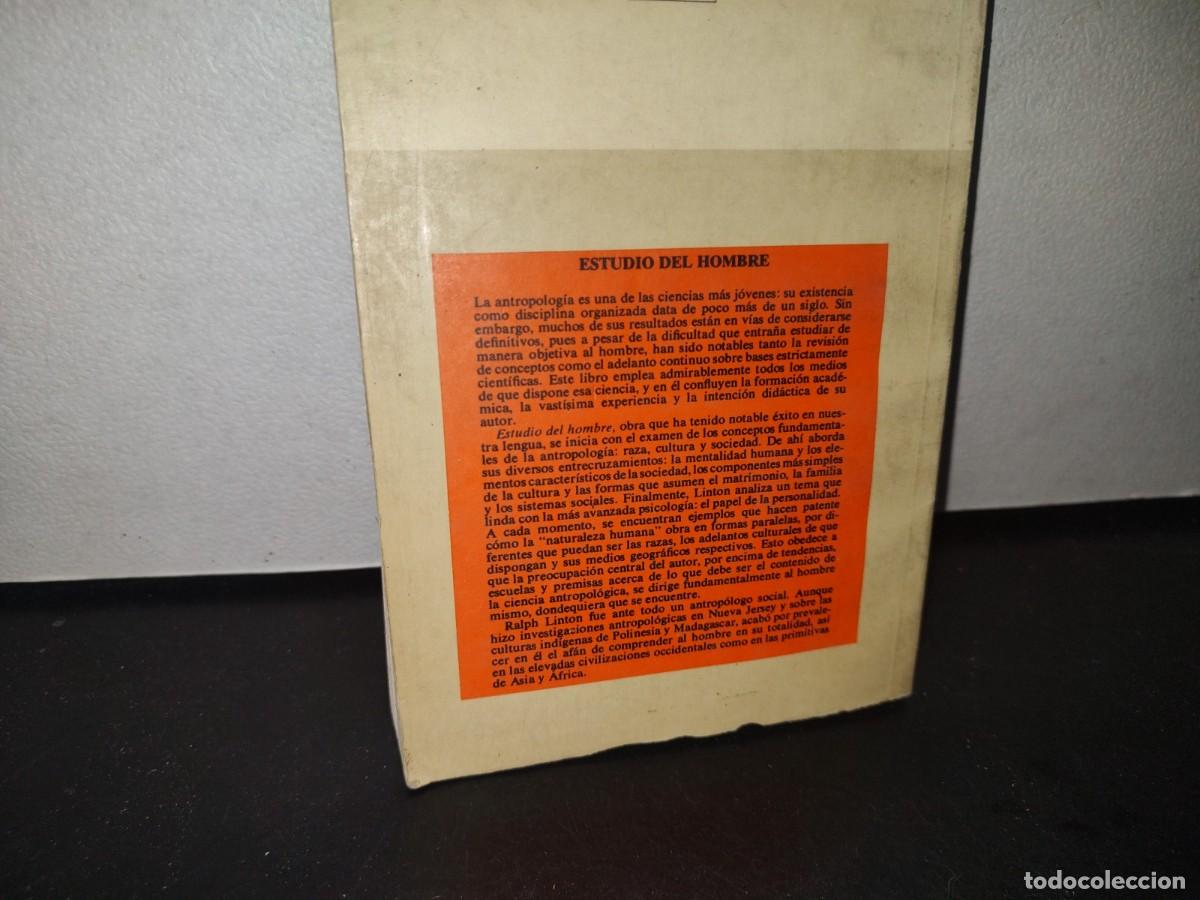 Libros de segunda mano: 35- ESTUDIO DEL HOMBRE - RALPH LINTON - Foto 6