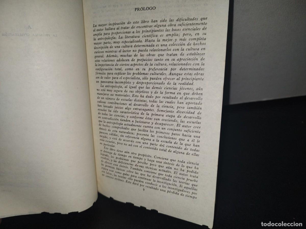 Libros de segunda mano: 35- ESTUDIO DEL HOMBRE - RALPH LINTON - Foto 9
