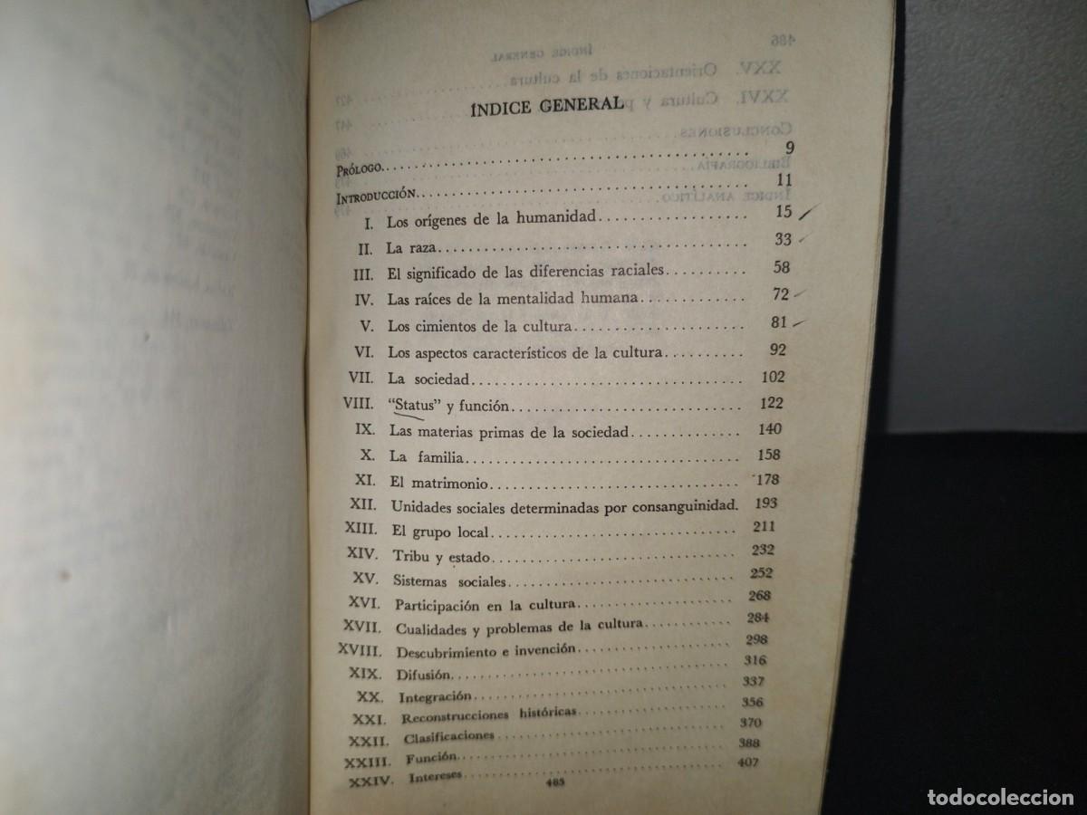 Libros de segunda mano: 35- ESTUDIO DEL HOMBRE - RALPH LINTON - Foto 10