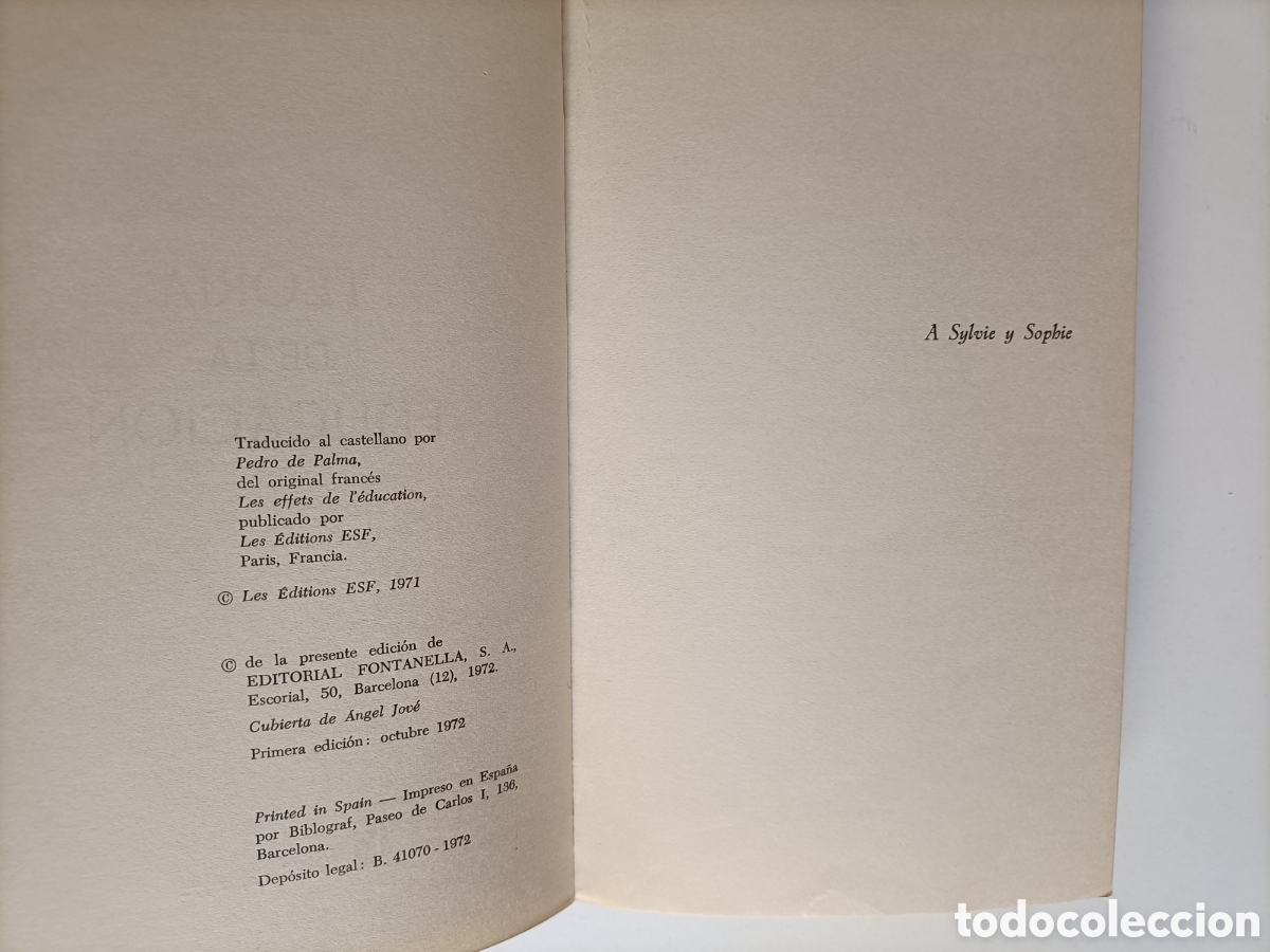 Libros de segunda mano: Teor&iacute;a de la educaci&oacute;n Michel Lobrot - Foto 8
