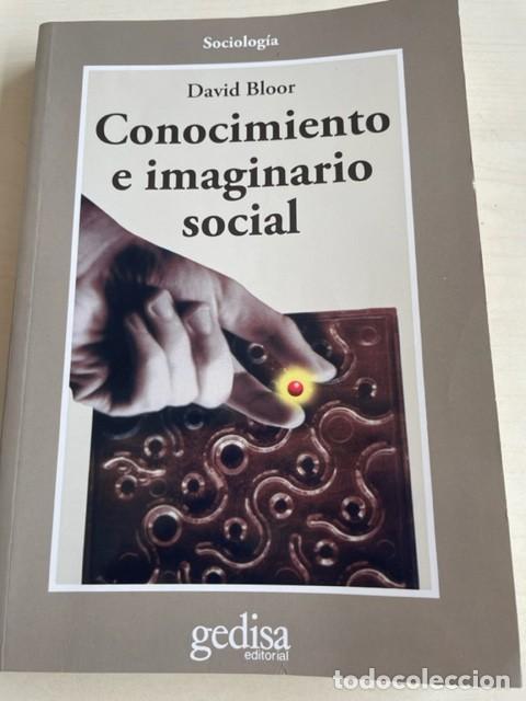 Libros de segunda mano: Conocimiento e imaginario social -David Bloor- - Foto 1