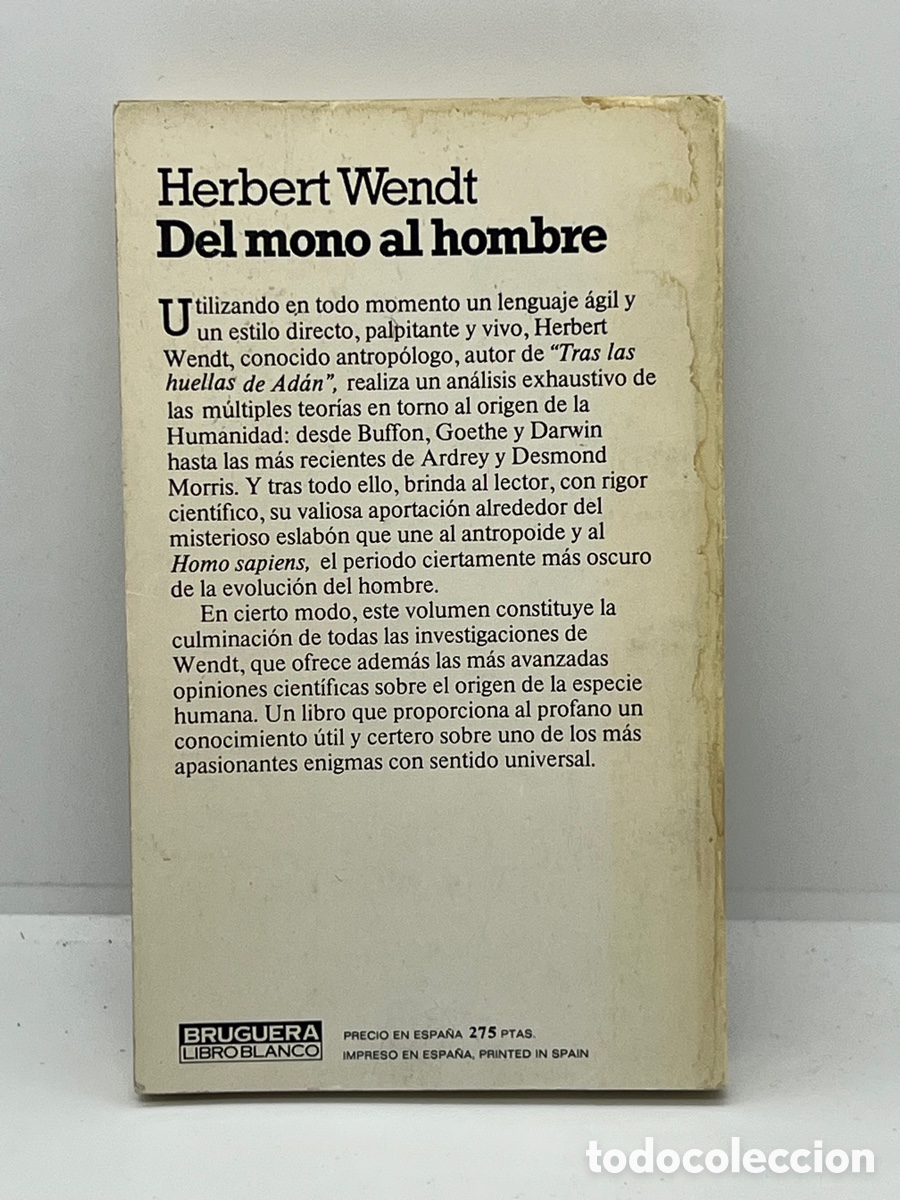 Libros de segunda mano: Libro Del Mono al Hombre - Foto 3