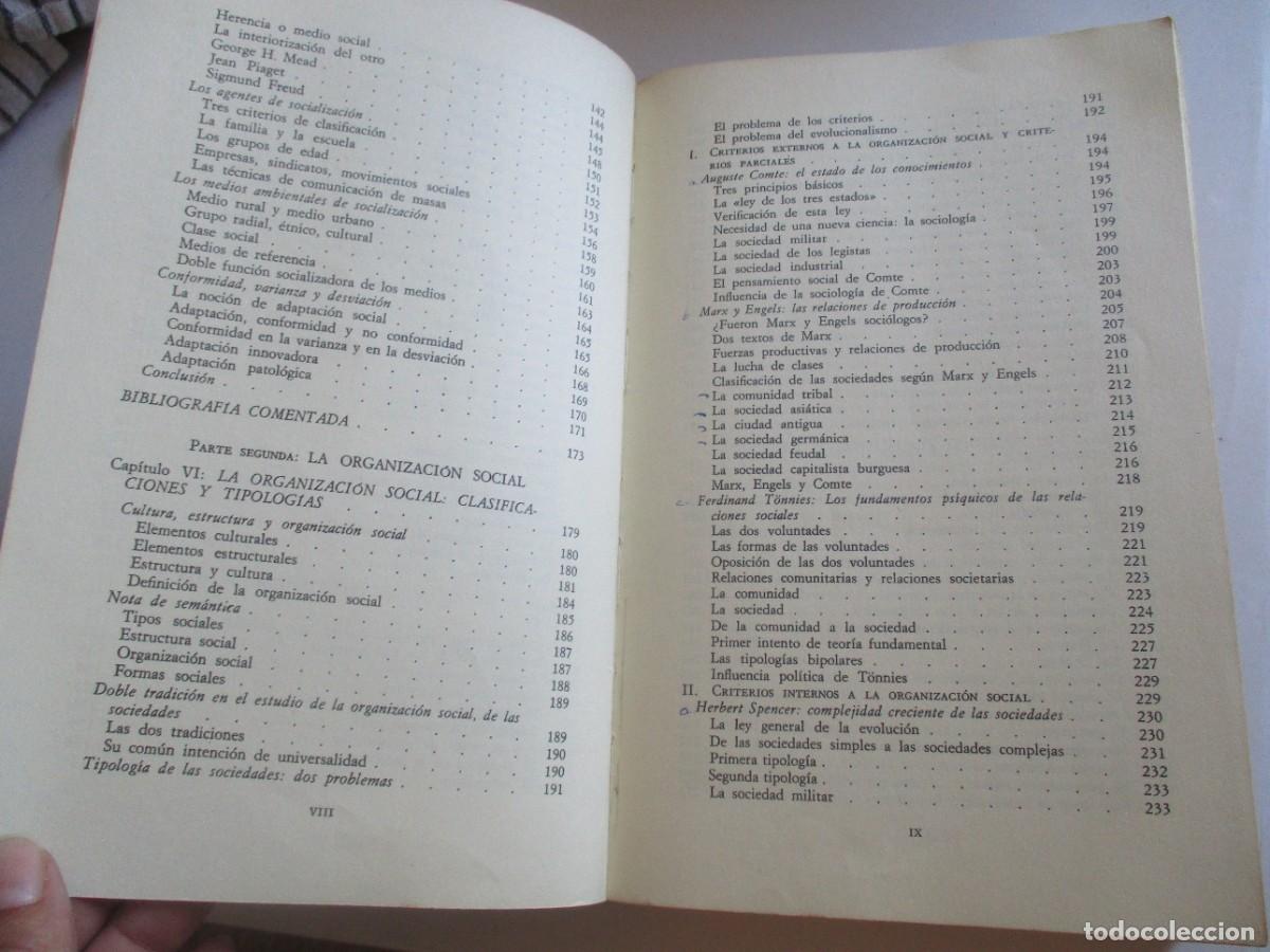 Libros de segunda mano: GUY ROCHER introducci&oacute;n a la sociolog&iacute;a general W29525 - Foto 4