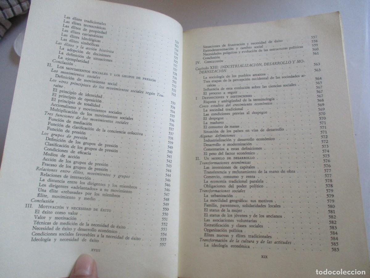 Libros de segunda mano: GUY ROCHER introducci&oacute;n a la sociolog&iacute;a general W29525 - Foto 9