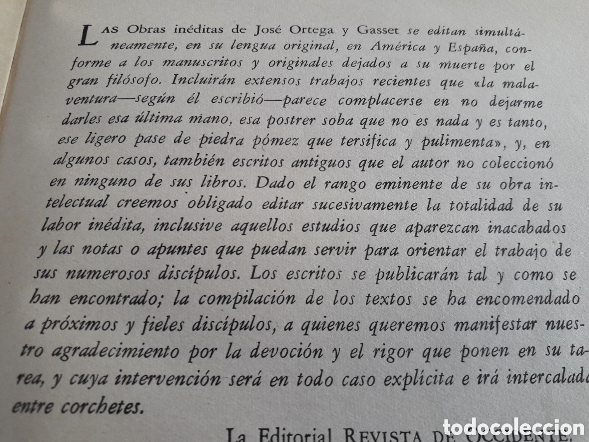 Libros de segunda mano: EL HOMBRE Y LA GENTE, JOS&Eacute; ORTEGA Y GASSET, - Foto 3