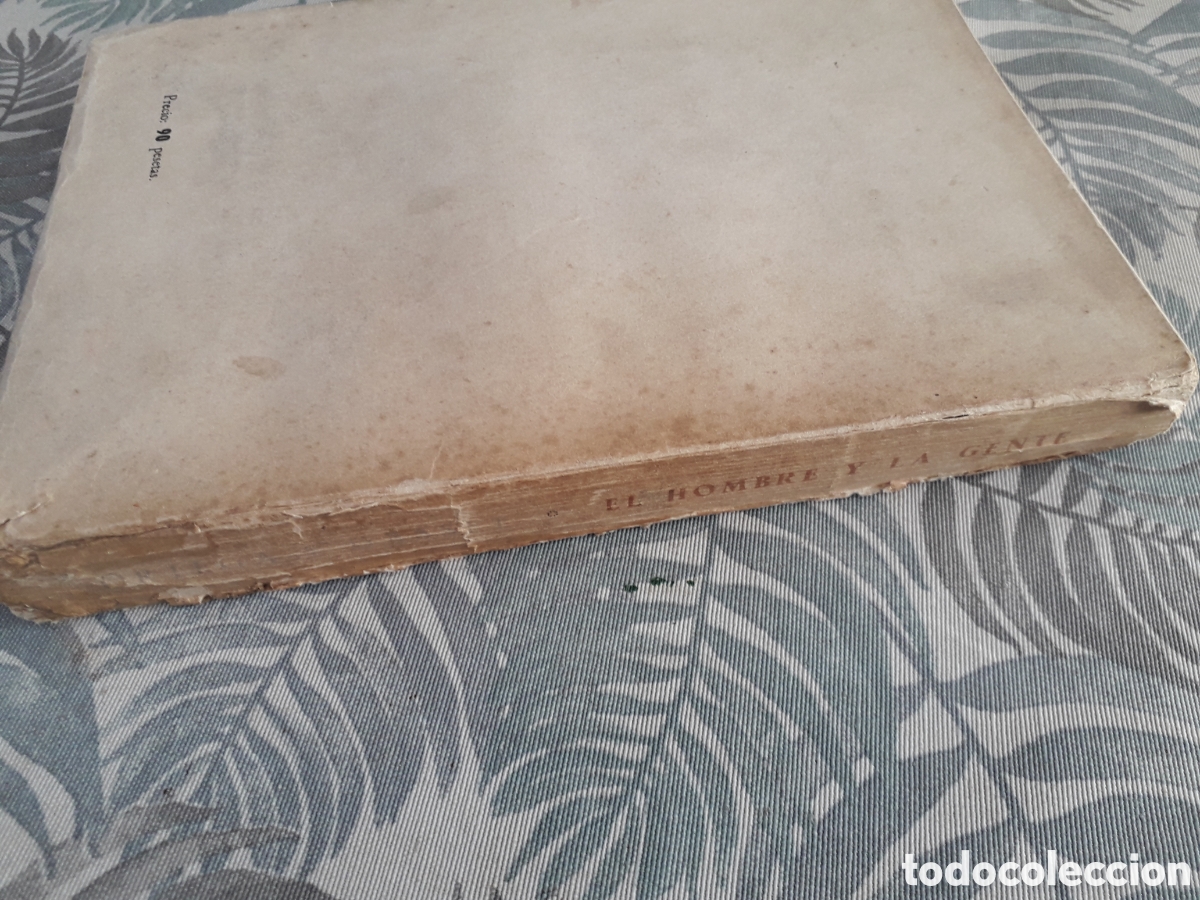Libros de segunda mano: EL HOMBRE Y LA GENTE, JOS&Eacute; ORTEGA Y GASSET, - Foto 6