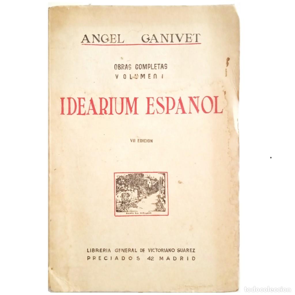 Libros de segunda mano: IDEARIUM ESPA&Ntilde;OL. Gavinet y Morcillo, &Aacute;ngel - Foto 1