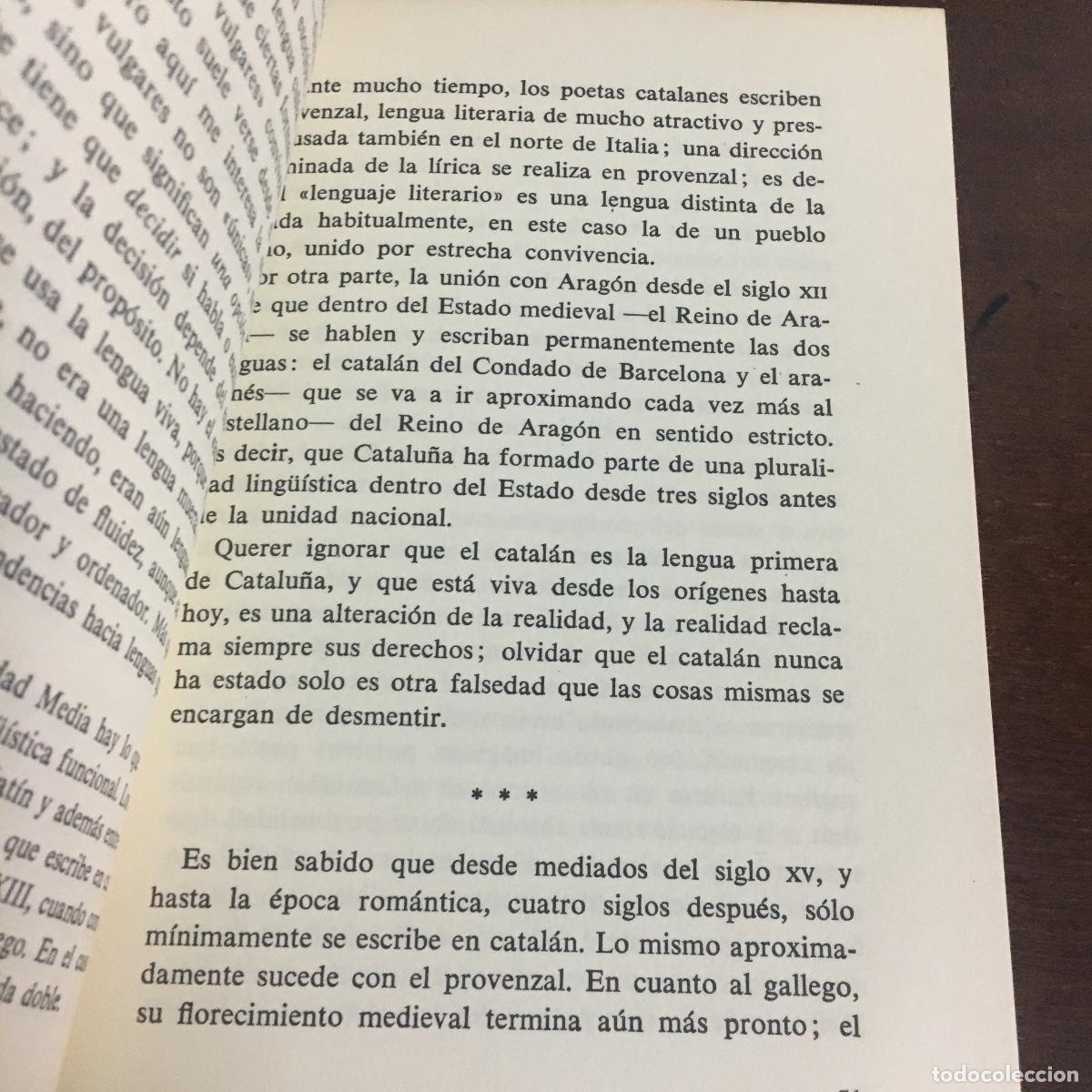 Libros de segunda mano: Consideraci&oacute;n de Catalu&ntilde;a. Juli&aacute;n Mar&iacute;as REF: 1282 - Foto 3