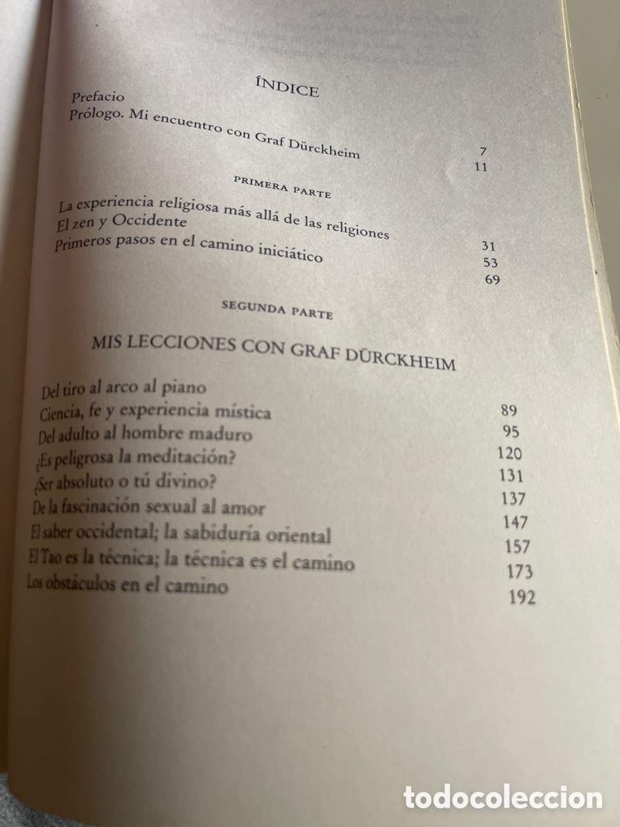 Libros de segunda mano: Las lecciones de Durckheim de Jacques Castermane - Foto 2