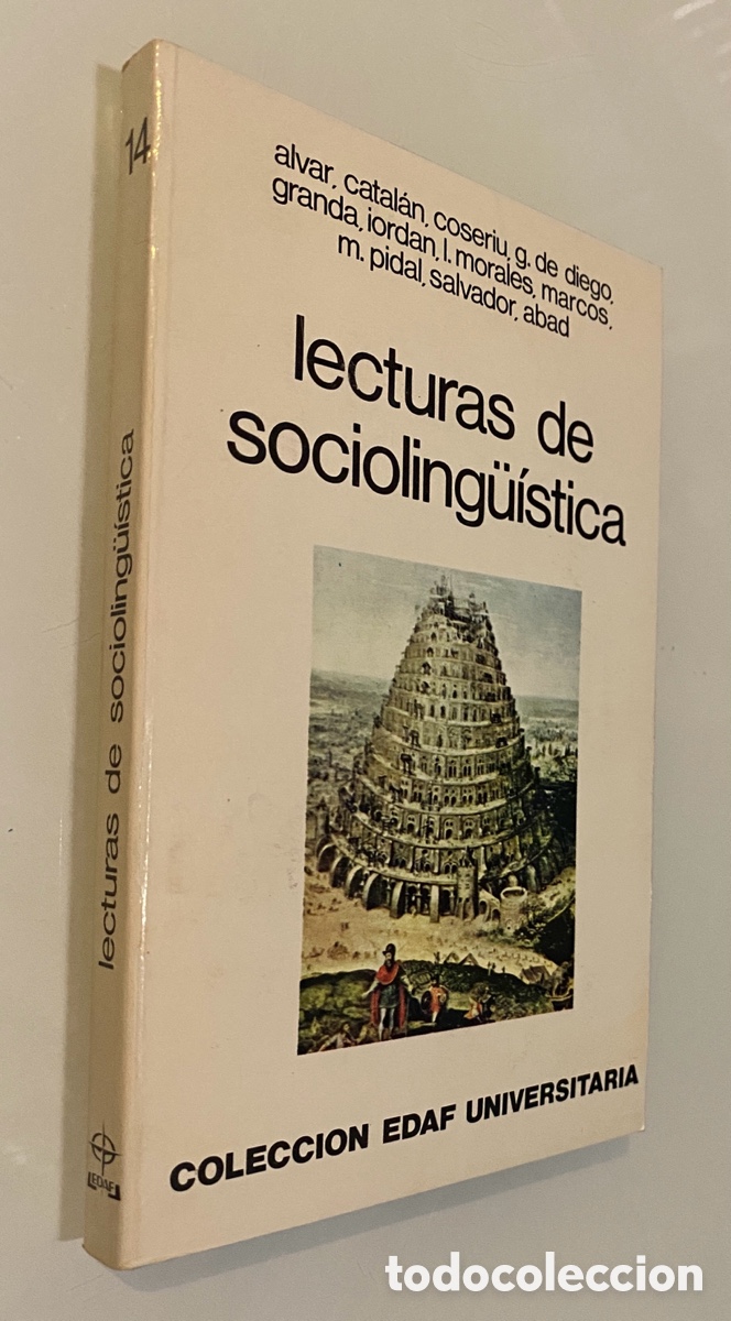 Libros de segunda mano: Lecturas de socioling&uuml;&iacute;stica - VV.AA. - Foto 1