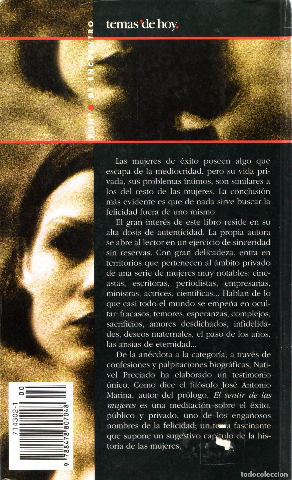 Libros de segunda mano: El sentir de las mujeres - Preciado, Nativel - Foto 3