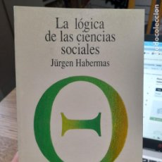 Libros de segunda mano: SOCIOLOGÍA, LA LÓGICA DE LAS CIENCIAS SOCIALES, JURGEN HABERMAS, ED. TECNOS, 1996 L40