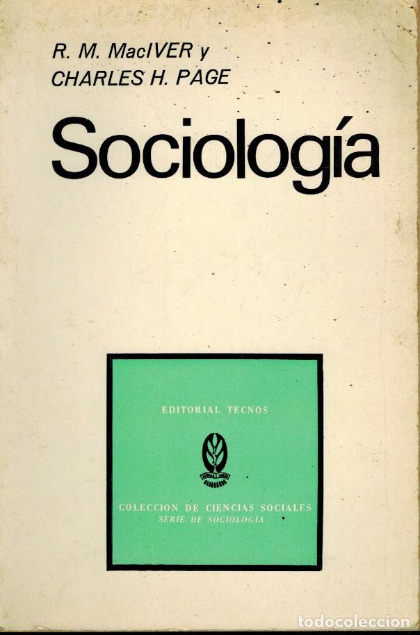 Libros de segunda mano: SOCIOLOG&Iacute;A - Foto 1