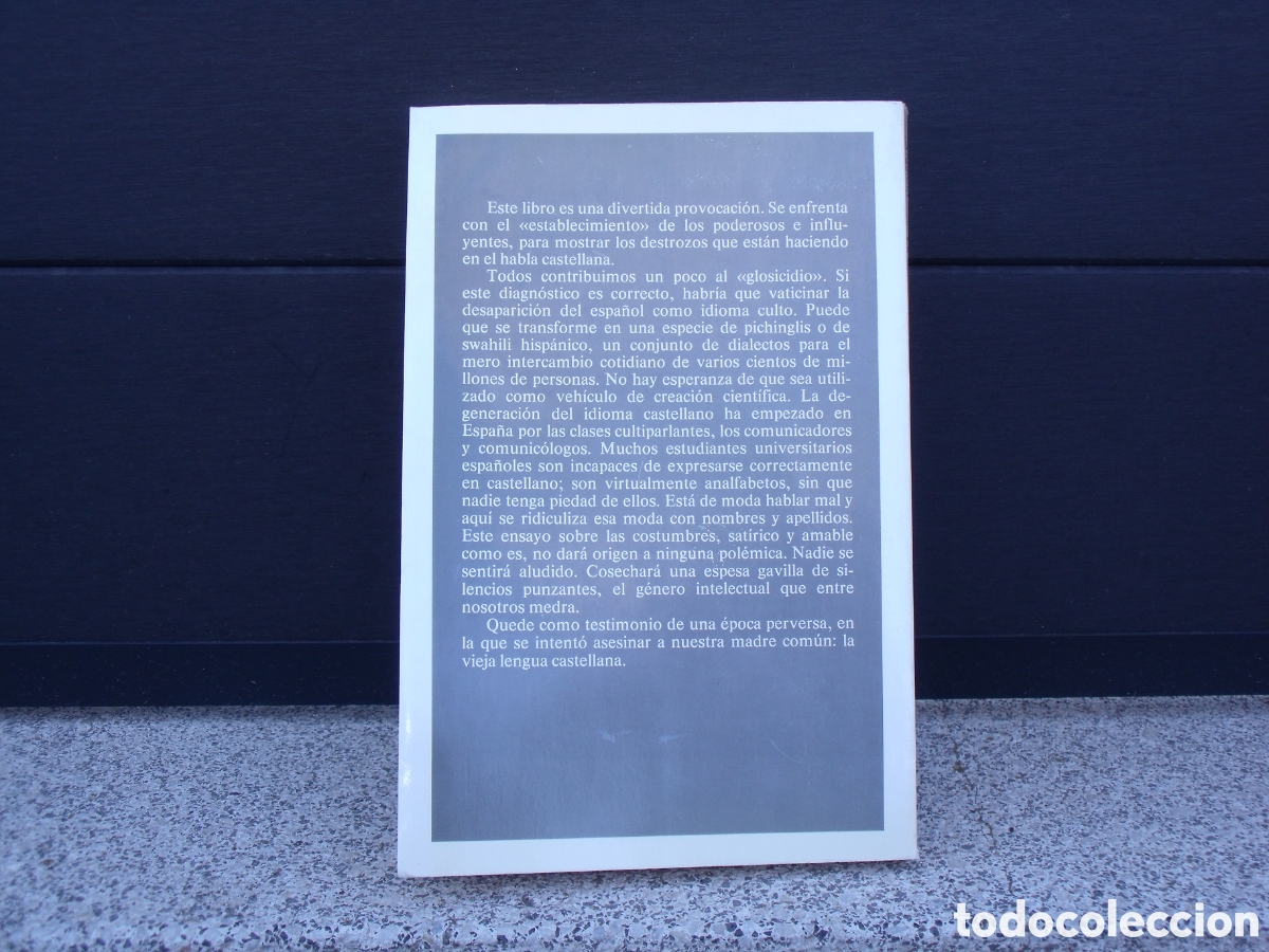 Libros de segunda mano: La Perversi&oacute;n del Lenguaje - Amando de Miguel - Foto 2