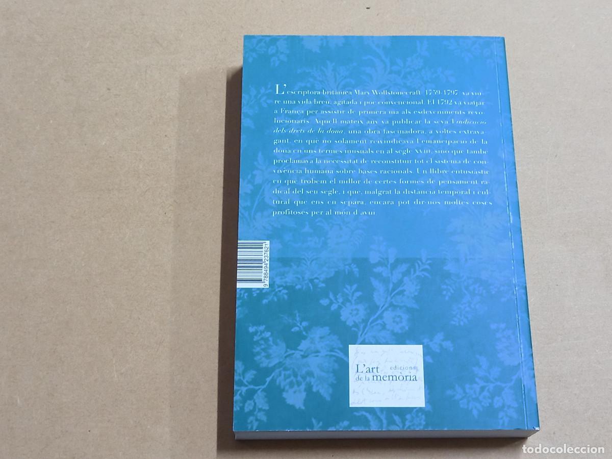 Libros de segunda mano: VINDICACI&Oacute; DELS DRETS DE LA DONA - MARY WOLLSTONECRAFT - Foto 4