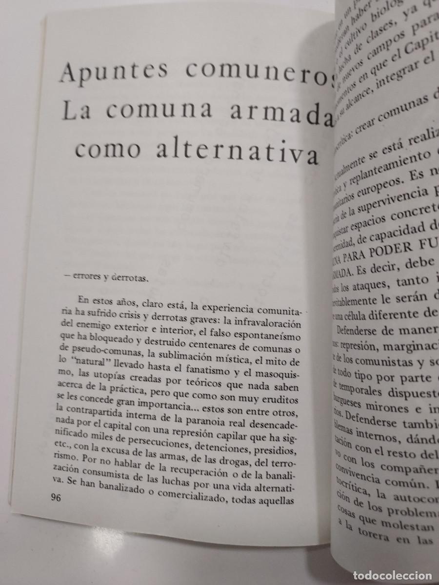 Libros de segunda mano: DE QU&Eacute; VAN LAS COMUNAS. PEPE RIBAS. 1980. EDICIONES LA PIQUETA - Foto 8