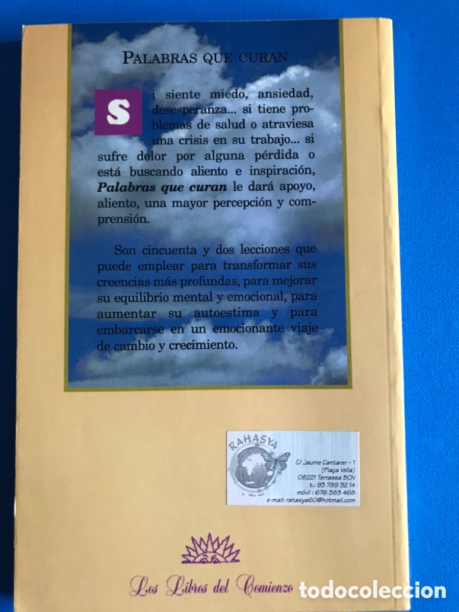 Libros de segunda mano: PALABRAS QUE CURAN - Foto 2