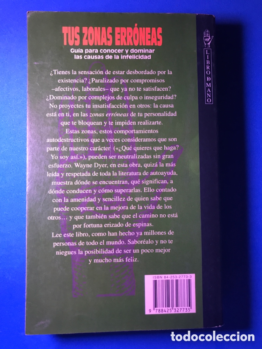 Libros de segunda mano: TUS ZONAS ERR&Oacute;NEAS - Foto 2