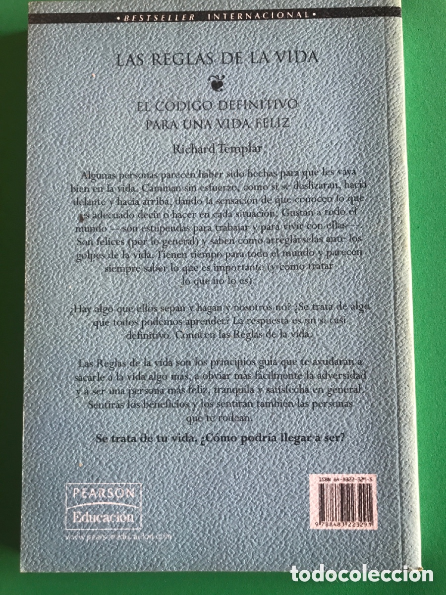 Libros de segunda mano: LAS REGLAS DE LA VIDA - Foto 2