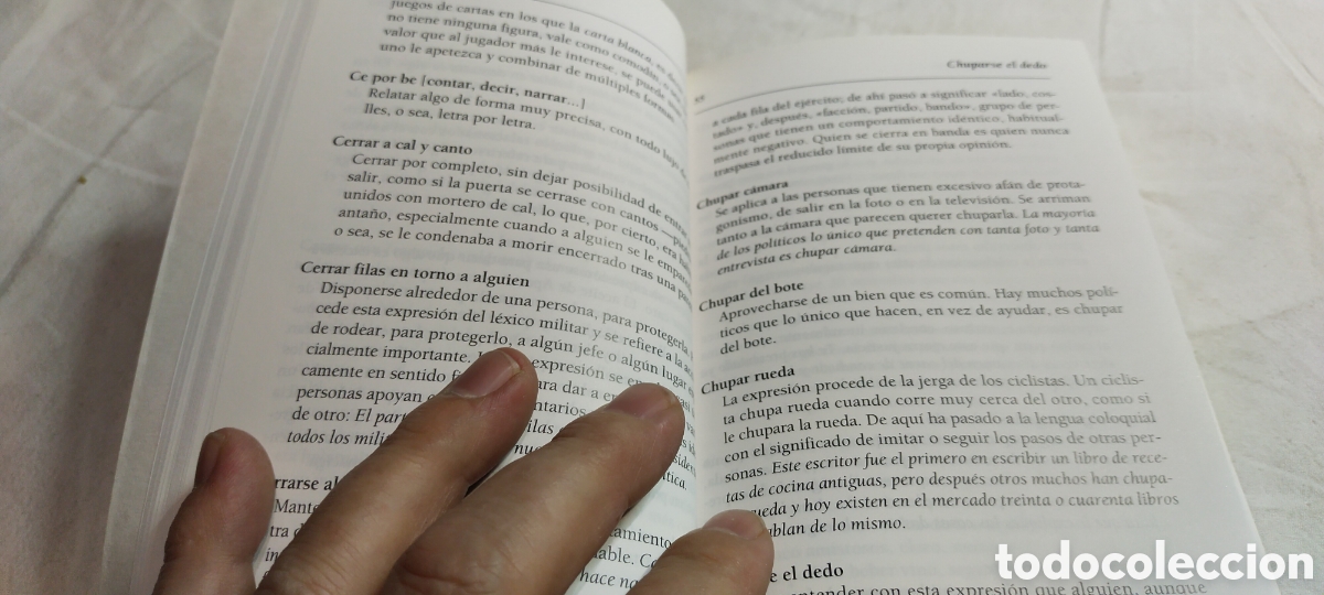 Libros de segunda mano: Dichos y frases hechas. Diccionario Espasa. - Foto 4