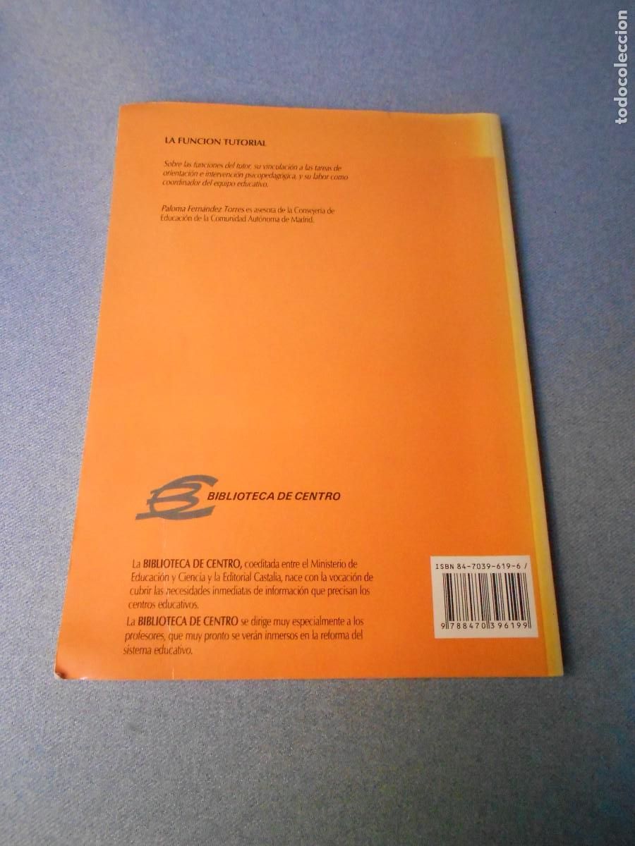 Libros de segunda mano: LA FUNCION TUTORIAL - Foto 8