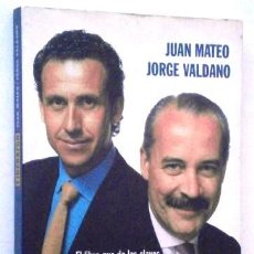 Libros de segunda mano: LIDRAZGO / JUAN MATEO Y JORGE VALDANO / ED. SANTILLANA EL PAÍS-AGUILAR EN MADRID 1999