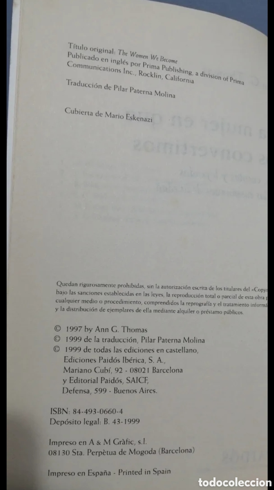 Libros de segunda mano: Esa mujer en que nos convertimos - Foto 8