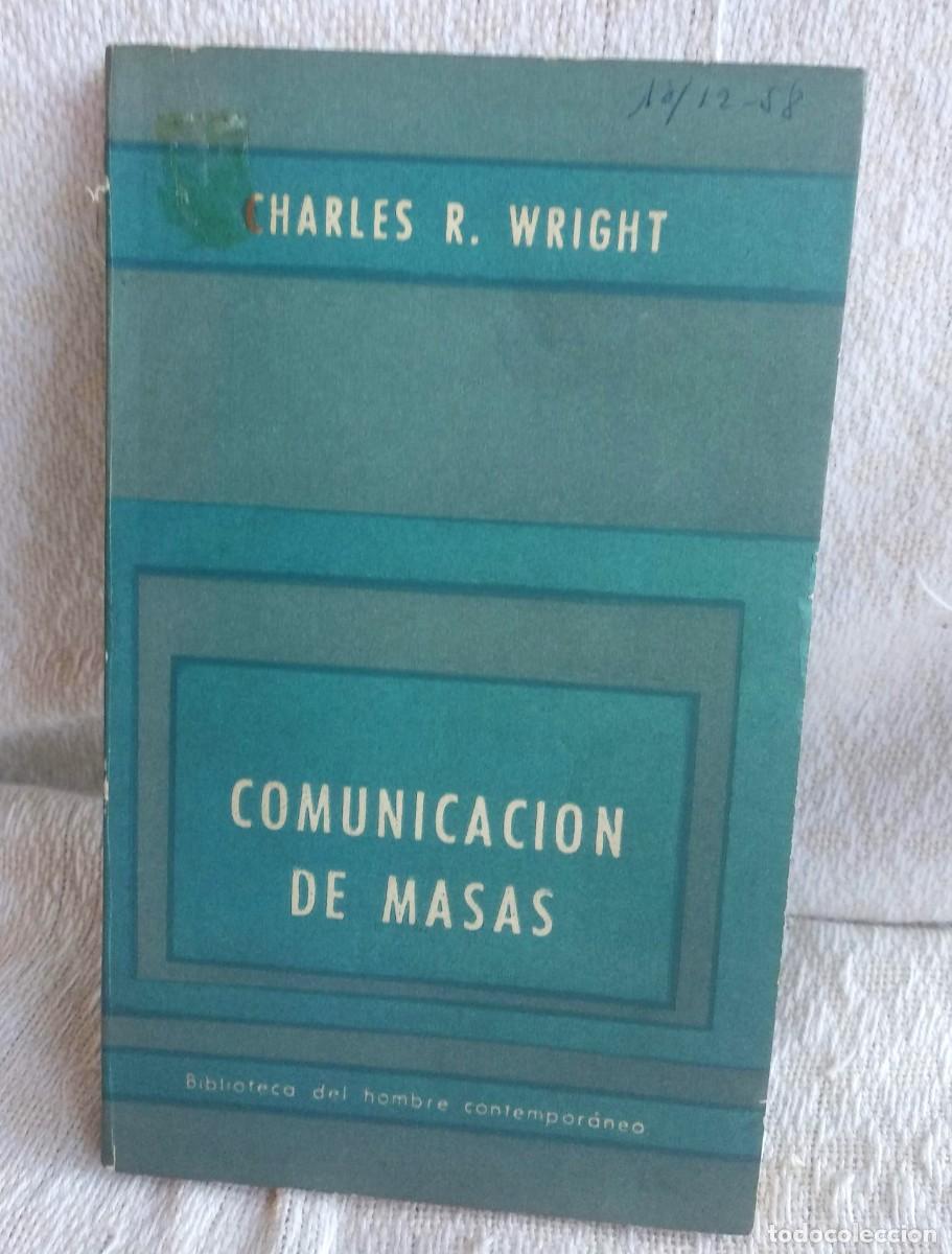Libros de segunda mano: Comunicaci&oacute;n de masas, Charles R. Wright - Foto 1