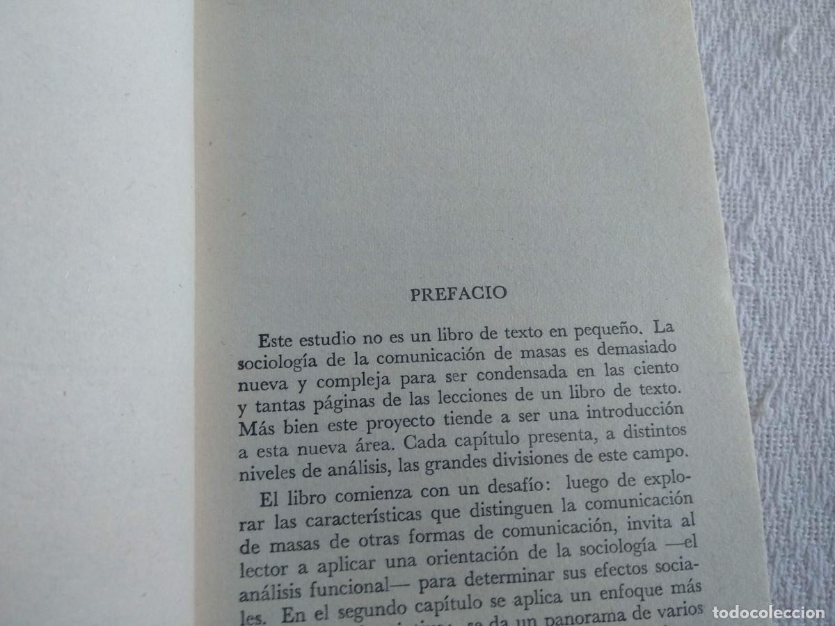 Libros de segunda mano: Comunicaci&oacute;n de masas, Charles R. Wright - Foto 4